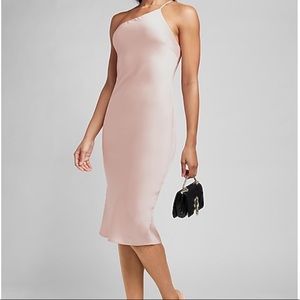 Satin Midi Express Dress